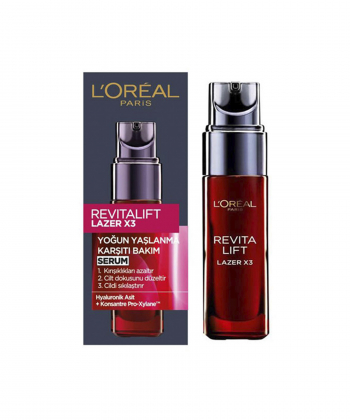 سرم ضد چروک شبانه لورال Loreal مدل رویتالیفت حجم 30 میلی لیتر