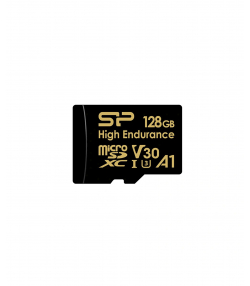 کارت حافظه MicroSDHC سیلیکون پاور مدل Golden Series High Endurance UHS-1 V30 A1 ظرفیت 128 گیگابایت