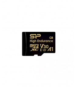 کارت حافظه MicroSDHC سیلیکون پاور مدل Golden Series High Endurance UHS-1 V30 A1 ظرفیت 256 گیگابایت