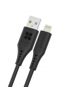 کابل تبدیل USB-A به لایتنینگ پرومیت مدل POWERLINK-AI200.به طول 2 متر