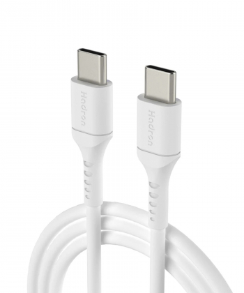 کابل شارژ و انتقال داده تایپ سی به تایپ سی هادرون Hadron HTC-C-C01 USB Type C Cable