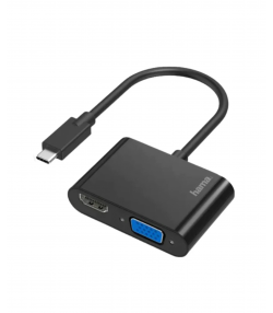 مبدل USB-C به HDMI/VGA هاما مدل 200313