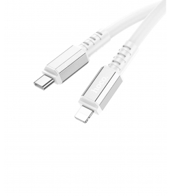 کابل تبدیل USB-C به لایتنینگ هوکو مدل X85 20W طول 1 متر