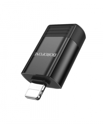 مبدل USB OTG به لایتنینگ بروفون مدل BV18