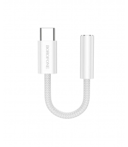 مبدل AUX OTG به USB-C بروفون مدل BV15