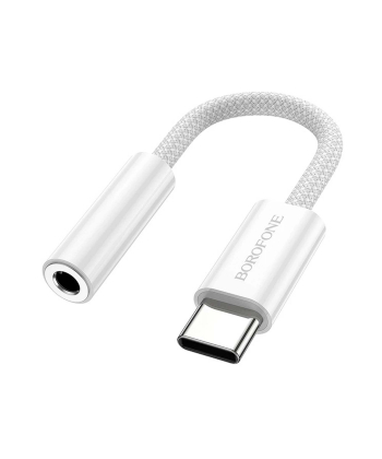 مبدل AUX OTG به USB-C بروفون مدل BV15