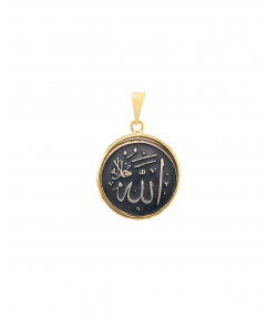 پلاک طلا الله میوگلد Mio Gold کد N2117