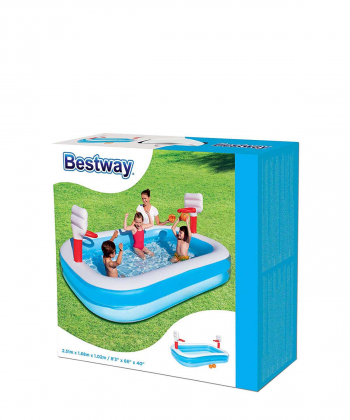 استخر بادی کودک همراه با حلقه بسکتبال بست وی Bestway