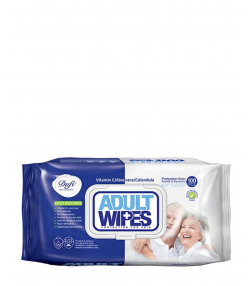 دستمال مرطوب پاک کننده بزرگسالان دافی Dafi مدل Adult Wipes بسته 100 عددی