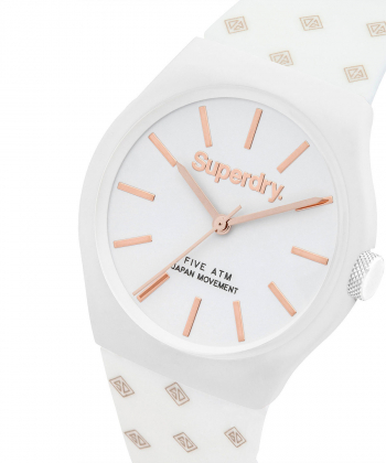 superdry rose gold watch