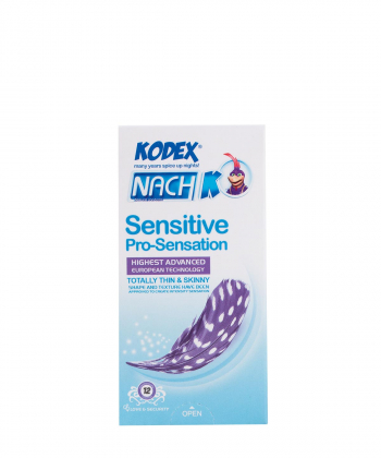 کاندوم بسیار نازک ناچ کدکس Nach Kodex مدل Sensitive Pro-Sensation بسته 12 عددی