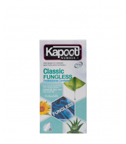 کاندوم ضد قارچ کاپوت Kapoot مدل Classic Fungless بسته 12 عددی