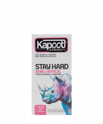 کاندوم سفت کننده کاپوت Kapoot مدل Stay Hard بسته 12 عددی