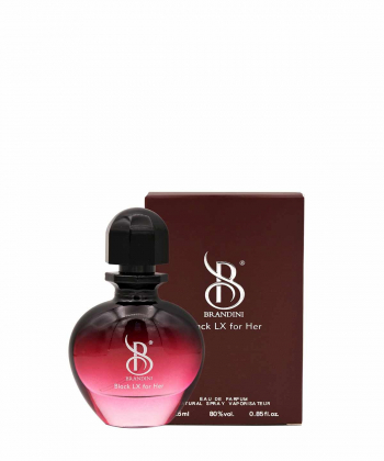 عطر جیبی زنانه برندینی Brandini مدل Black Lx For Her حجم 25 میلی لیتر