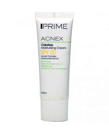 کرم مرطوب کننده فاقد رنگ پریم Prime با SPF30 حجم 50 میلی لیتر