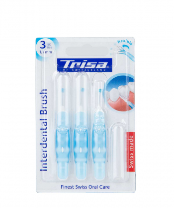 مسواک بین دندانی تریزا Trisa مدل Interdental Brush 1.1mm بسته سه عددی