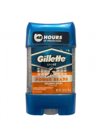 ژل ضد تعریق مردانه ژیلت Gillette مدل Triumph Sport وزن 80 گرم