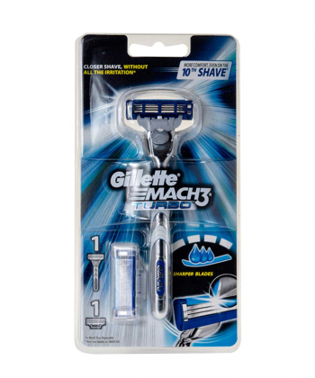 خود تراش آقایان ژیلت Gillette مدل Mach 3 Turbo