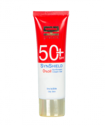 کرم ژل ضد آفتاب مناسب پوست های چرب ساین اسکین Syn Skin با SPF50 حجم 50 میلی لیتر