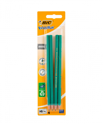 مداد بیک Bic مدل Evolution بسته چهار عددی