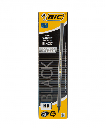 مداد مشکی بیک Bic مدل Evolution بسته دوازده عددی