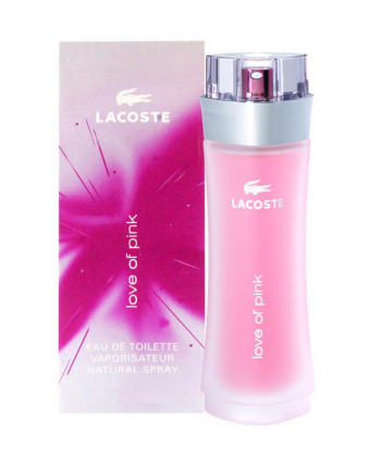 ادوتویلت زنانه لاگوست Lacoste مدل Love Of Pink حجم 90 میلی لیتر