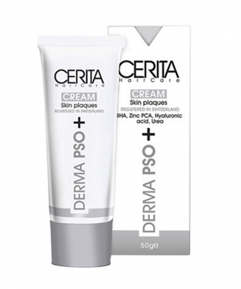 کرم ترمیم کننده پوسته های بدن سریتا Cerita مدل Derma PSO وزن 100 گرم