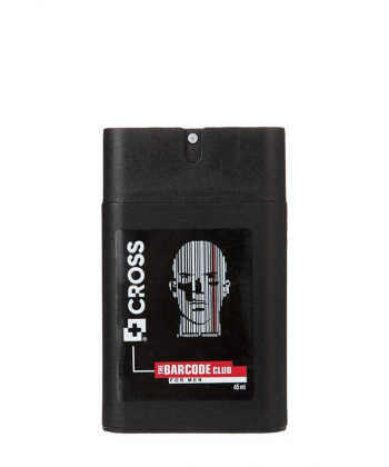 عطر جیبی مردانه کراس Cross مدل The Barcode Club حجم 45 میلی لیتر