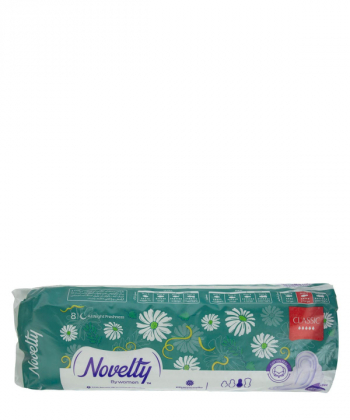 نوار بهداشتی خیلی بزرگ و بسیار ضخیم ناولتی Novelty سایز 3 بسته 8 عددی