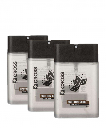 عطر جیبی مردانه کراس Cross مدل The Cotton Club حجم 45 میلی لیتر بسته 3 عددی