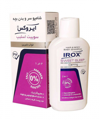 شامپو سر و بدن بچه ایروکس Irox مدل Sweet Sleep وزن 200 گرم