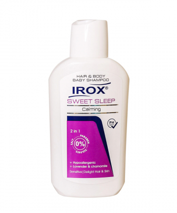 شامپو سر و بدن بچه ایروکس Irox مدل Sweet Sleep وزن 200 گرم