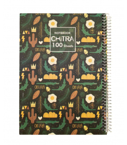 دفتر 100 برگ چیترا Chitra کد 9905