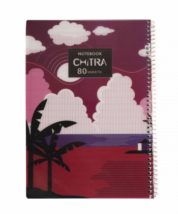 دفتر 80 برگ چیترا Chitra کد 99014