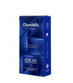 کاندوم تاخیری مضاعف چرچیلز Churchills مدل Classic بسته 12 عددی