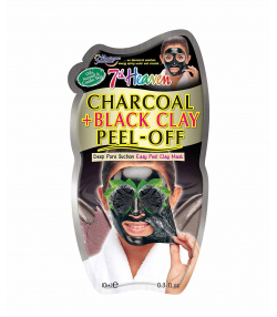 ماسک صورت سون هون 7th Heaven مدل Charcoal & Black Clay Peel Off حجم 10 میلی لیتر