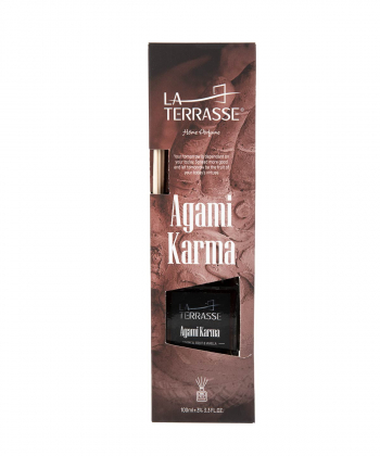 عطر خوشبوکننده محیط لاتراس La Terrasse مدل Agami Karma حجم 100 میلی لیتر