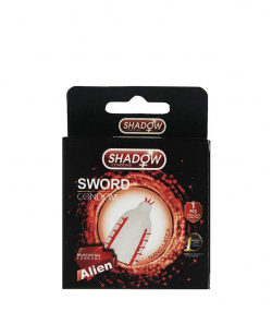 کاندوم فضایی شمشیری شدو Shadow مدل Sword