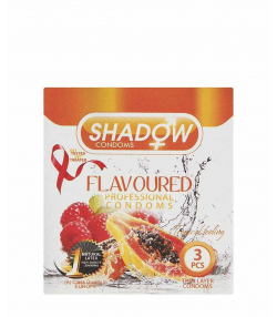 کاندوم میوه ای شدو Shadow مدل Flavoured بسته 3 عددی