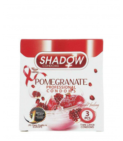 کاندوم تنگ کننده اناری شدو Shadow مدل Pomegranate بسته 3 عددی