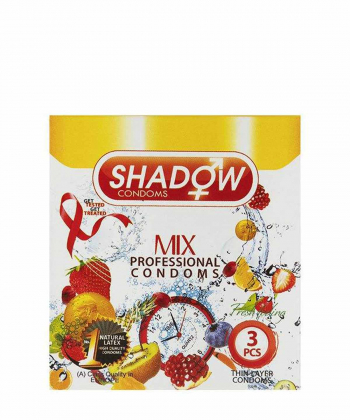 کاندوم تنگ کننده شدو Shadow مدل Mix بسته 3 عددی