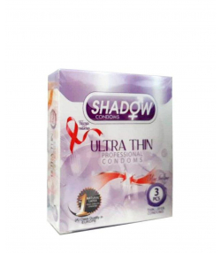 کاندوم بسیار نازک شدو Shadow مدل Ultra Thin بسته 3 عددی