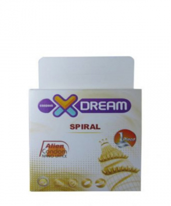 کاندوم فضایی چرخشی ایکس دریم XDream مدل Spiral