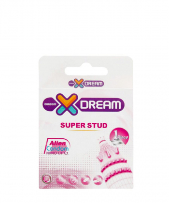 کاندوم فضایی دکمه دار تحریک کننده G-Spot ایکس دریم XDream مدل Super Stud