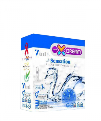 کاندوم حساس ایکس دریم XDream مدل Sensation  بسته 3 عددی