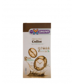 کاندوم تاخیری ایکس دریم XDream مدل Prolong Coffee بسته 12 عددی