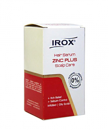 سرم موی زینک پلاس ایروکس IROX حجم 30 میلی لیتر