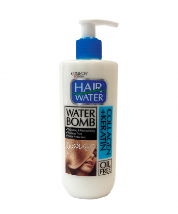 کرم آب رسان مو حاوی کلاژن و کراتین کامان Comeon سری Hair Water حجم 400 میلی لیتر