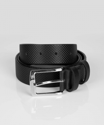 کمربند مردانه چرم دنیلی Daniellee مدل Dani - Needle Leather Belt