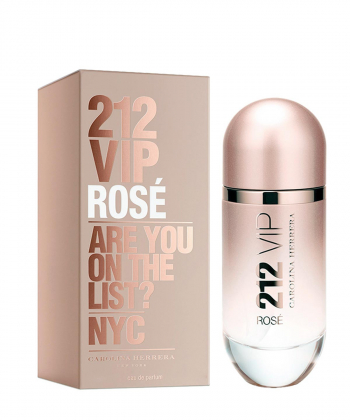 ادوپرفیوم زنانه کارولینا هررا Carolina Herrera مدل 212 VIP Rose حجم 50 میلی لیتر